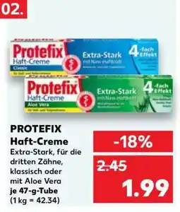 Kaufland PROTEFIX Haft-Creme Angebot