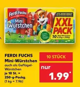Kaufland FERDI FUCHS Mini-Würstchen Angebot