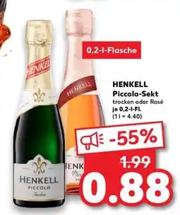 Kaufland Henkell Piccolo Sekt Angebot
