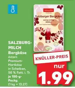 Kaufland SALZBURG-MILCH Bergkäse Angebot