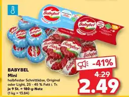 Kaufland BABYBEL Mini Angebot