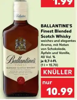 Kaufland Ballantine’s Finest Blended Scotch Whisky Angebot