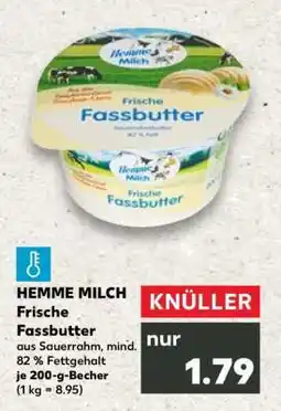 Kaufland Hemme Milch Frische Fassbutter Angebot
