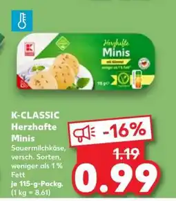 Kaufland K-CLASSIC Herzhafte Minis Angebot