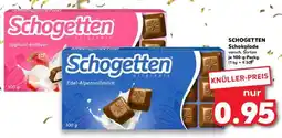 Kaufland SCHOGETTEN Schokolade Angebot