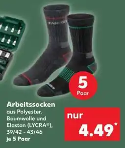 Kaufland Arbeitssocken Angebot