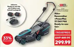 Kaufland Akku-Rasenmäher PowerMax 37/36V P4A Ready-to-use-Set Angebot