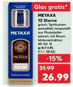 Kaufland METAXA 12 Sterne Angebot