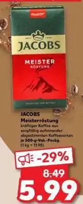 Kaufland Jacobs Meisterröstung Angebot
