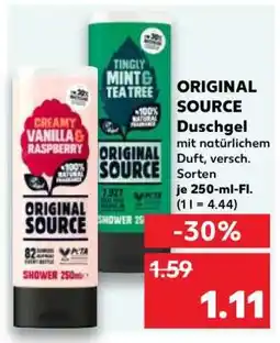 Kaufland ORIGINAL SOURCE Duschgel Angebot