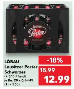 Kaufland LÖBAU Lausitzer Porter Schwarzes Angebot