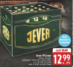 Edeka Jever Pilsener Angebot