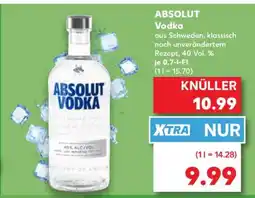 Kaufland Absolut Vodka Angebot