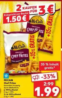 Kaufland McCain Chef Frites Angebot