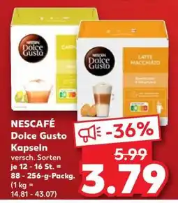 Kaufland Nescafé Dolce Gusto Kapseln Angebot
