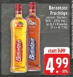 Edeka Berentzen Fruchtige Angebot