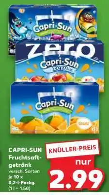 Kaufland CAPRI-SUN Fruchtsaftgetränk Angebot