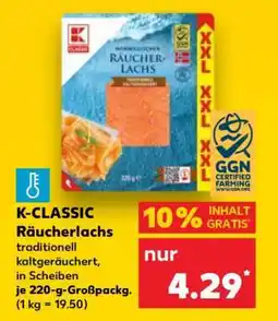 Kaufland K-CLASSIC Räucherlachs Angebot