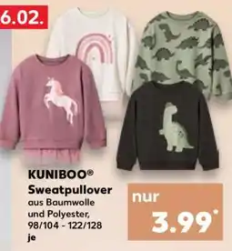 Kaufland KUNIBOO Sweatpullover Angebot