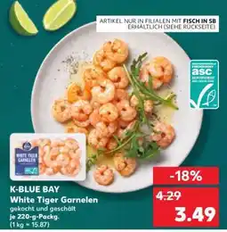 Kaufland K-BLUE BAY White Tiger Garnelen Angebot