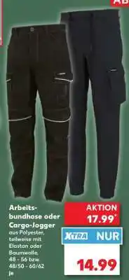 Kaufland Arbeitsbundhose oder Cargo-Jogger Angebot