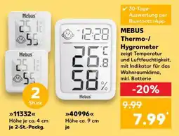 Kaufland Mebus Thermo-/Hygrometer Angebot