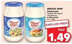 Kaufland MIRACEL WHIP Salatcreme Angebot