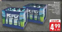 Edeka Dreiser Mineralwasser Angebot