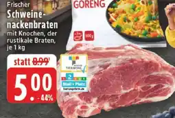 Edeka Frischer Schweinenackenbraten Angebot