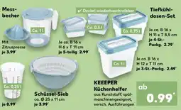 Kaufland KEEEPER Küchenhelfer Angebot