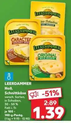 Kaufland LEERDAMMER Holl. Schnittkäse Angebot