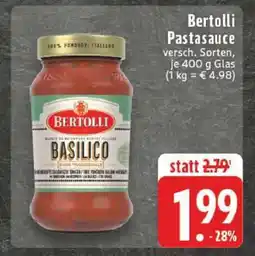 Edeka Bertolli Pastasauce Angebot