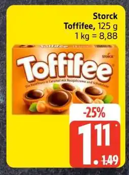 Edeka Storck Toffifee, 125 g Angebot