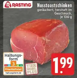 Edeka Rasting Nusstoastschinken Angebot