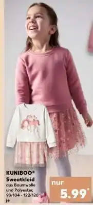 Kaufland KUNIBOO Sweatkleid Angebot