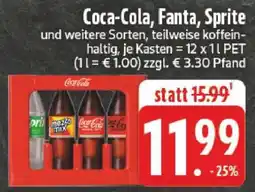 Edeka CocaCola/ Fanta/ Sprite Angebot