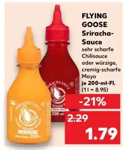 Kaufland Flying Goose Sriracha Sauce Angebot