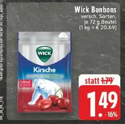 Edeka Wick Bonbons Angebot