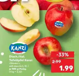 Kaufland Dtsch./ital. Tafeläpfel Kanzi Nicoter Angebot
