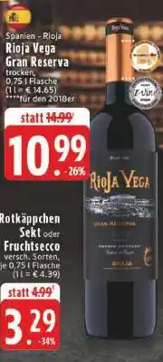 Edeka Rioja Vega Gran Reserva Angebot