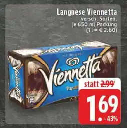 Edeka LANGNESE Viennetta Angebot