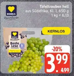 Edeka Tafeltrauben hell Angebot