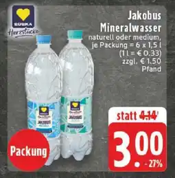 Edeka Jakobus Mineralwasser Angebot