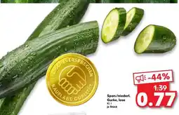 Kaufland Span./niederl. Gurke, lose Angebot