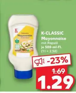 Kaufland K-CLASSIC Mayonnaise Angebot