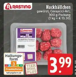 Edeka Rasting Hackbällchen Angebot