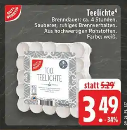 Edeka Teelichte Angebot