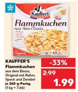 Kaufland KAUFFER'S Flammkuchen Angebot