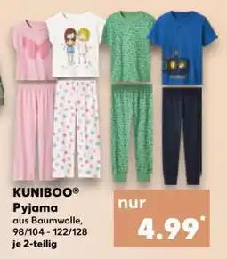 Kaufland KUNIBOO Pyjama Angebot