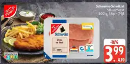 Edeka Schweine-Schnitzel Angebot